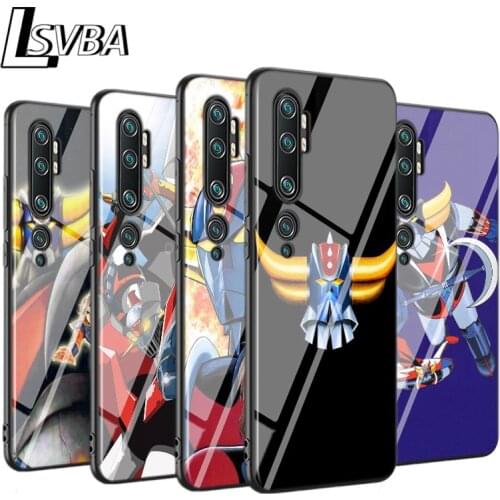 For Xiaomi 10 CC9 A3 Lite Phone Case Grendizer G5 Anime Japan For Xiaomi Redmi Note 9 9S Max 8T 8 8A GO Pro Matte Black Cover
