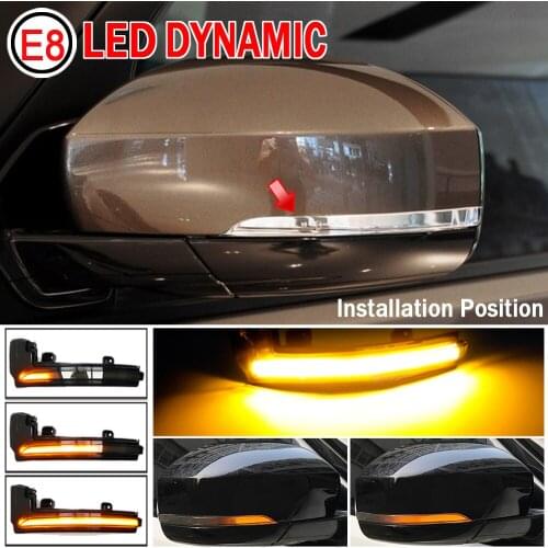 Dynamic Blinker LED Turn Signal Light For Land Rover LR4 Discovery Range Rover Sport Evoque MK IV 2013 2014 2015 2016 2017 2018