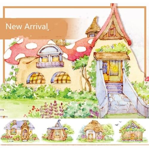 Kawaii Aniaml Sweet Forest Special Oil Washi Tapes Bullet Journal Masking Tape Adhesive Tape DIY Scrapbooking Washi Stickers