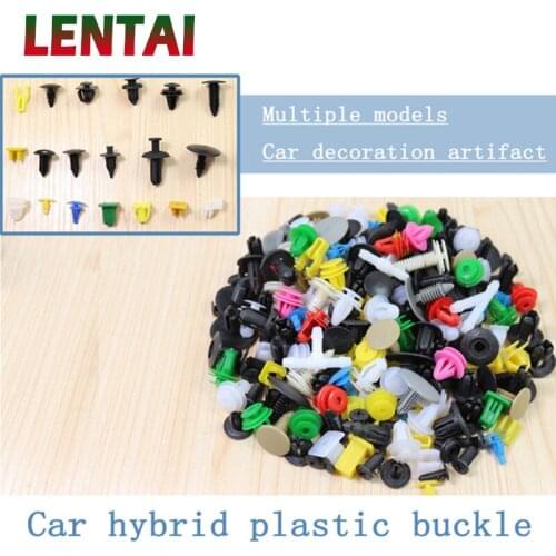 LENTAI For Peugeot 206 307 407 308 207 Volkswagen polo golf 4 Acura 500pcs/set Mixed Auto Car Door Bumper Fender Rivet Fastener
