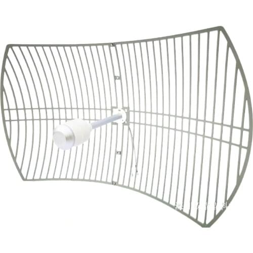Mimo 4g antenna outdoor LTE Parabolic Grid antenna 1700-2700MHz Antenna 2X24dBi ultra wifi antenna long range