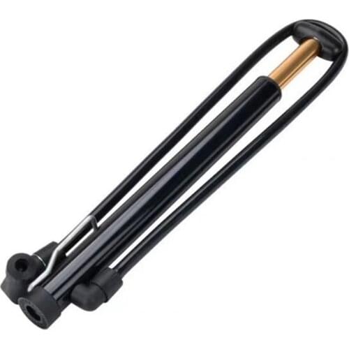 Micro Floor Drive Bicycle High Pressure 90 PSI Hand Pump Portable Tire Inflator