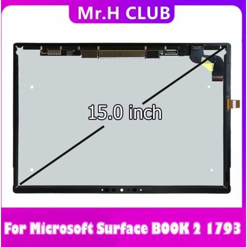 Original NEW LCD For Microsoft Surface Book 2 Book2 1793 LCD Display Touch Screen LP150QD1-SPA1 3240x2160 Digitizer Assembly