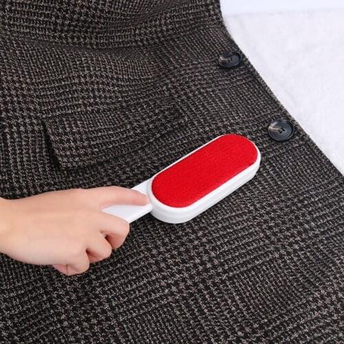 Pet Hair Remover Double Faced Anti-static Hairbrush Clothes Carpet Electrostatic hair clothes remover Sofa Dust hair Brush