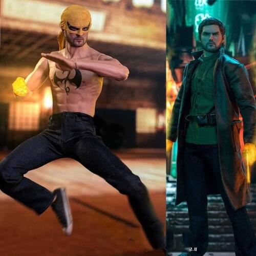 SST020 1/6 Scale New Iron Fist Iron Warrior 2.0 Finn Jones 12'' Male Full Set Action Figure Collection Model Toy