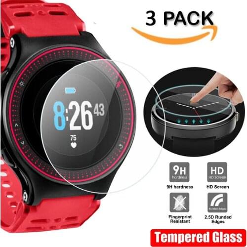 3Pcs For Garmin Forerunner 620 630 645 220 225 230 235 245M 735XT Tempered Glass 9H Screen Protector Film SmartWatch Protective
