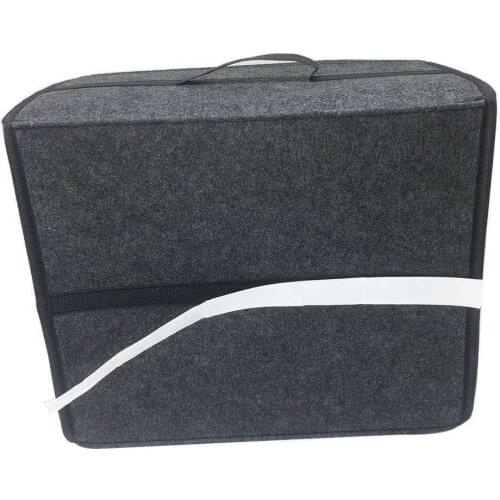 1PCS Foldable Car Backseat Organizer Felt Cloth Storage Box Case Auto Interior Stowing Tidying Container Bags