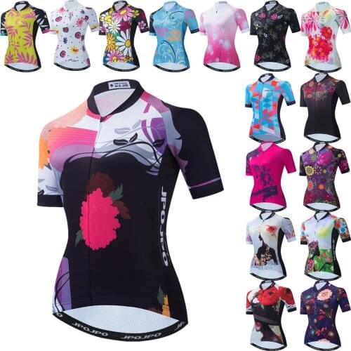 2021 Cycling Jersey Women MTB Bike Top Maillot Ciclismo Summer Racing Road Mountain Clothing Bicycle Downhill Shirt Quick Dry