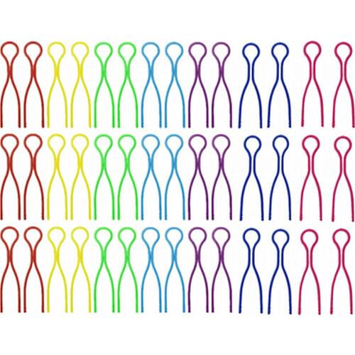 62Pcs Bobbin Buddies Colorful Bobbin Thread Holders Thread Buddies Clips Sewing Machine Accessories For Thread Spool Organizing