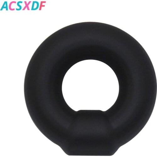 ACSXDF Liquid Silicone Cock Ring Penis Enlargement Delay Sex Tool for Men Intimate Reusable Penis Rings