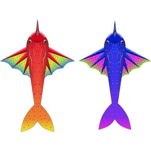 Free shipping wholesale kites 10pcs/lot large sea kraken kite fly dragon kites for adults parachute snake air koi vane scruples