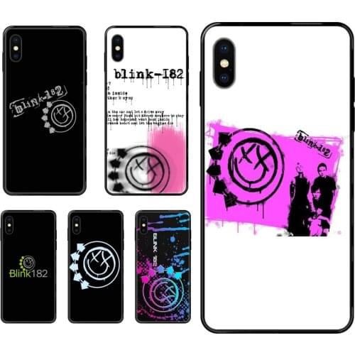 Come Low Black Soft TPU Luxury Fashion Phone Case Blink 182 Song For Xiaomi Redmi 3S 4X 4A 5 5A 6 6A 7 7A 8 8A 8T 9 9A K20 K30