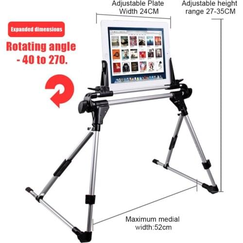 Tablet Phone Holder Rotatable and Foldable Lazy Bedside Phone Holder NK-Shopping