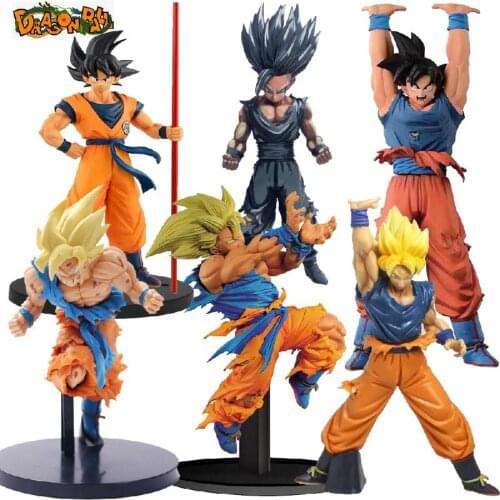 Dragon Ball Z Anime Figure Son Goku Broly Vegeta Trunks Shenron PVC Action Toys Model Super Saiyan Gogeta Vegetto Gohan Figurine