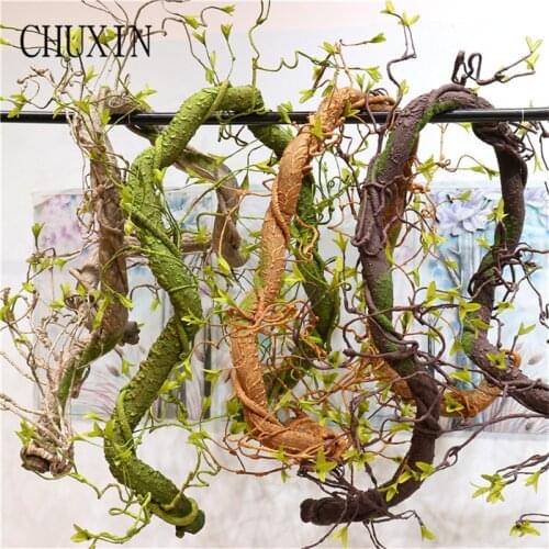 Millennium artificial flower tree vine flocking plants wall fake trunk wedding hall home soft landscape project landscape decor