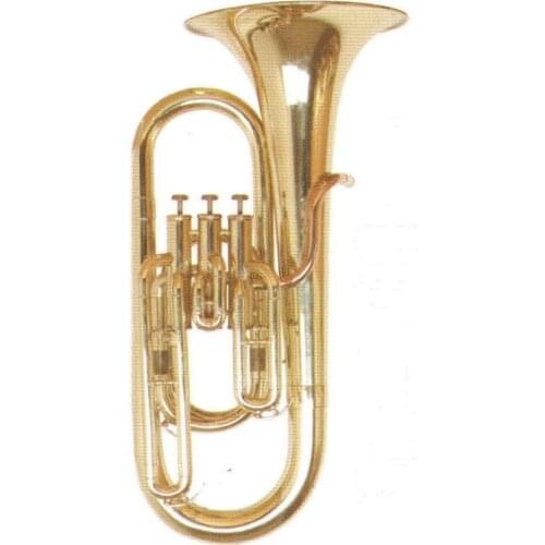 Intermediate grade Gold lacquer Tone Bb Baritone horn