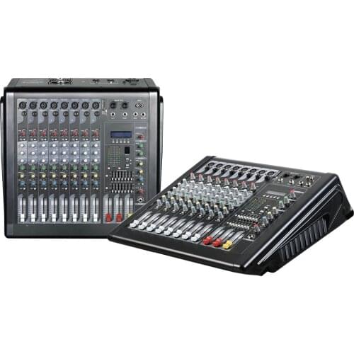 Mixing console recorder 48 V phantom power monitor AUX effect path 6-16 channel audio mixer USB comes with power amplifier KT