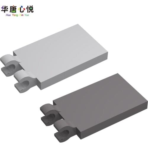 MOC 30350 Accessories 2x3 Light Panel With Clamp 20PCS/Set Flat Tile Assemble Parts Building Blocks Childs Gifts Toys Accessory