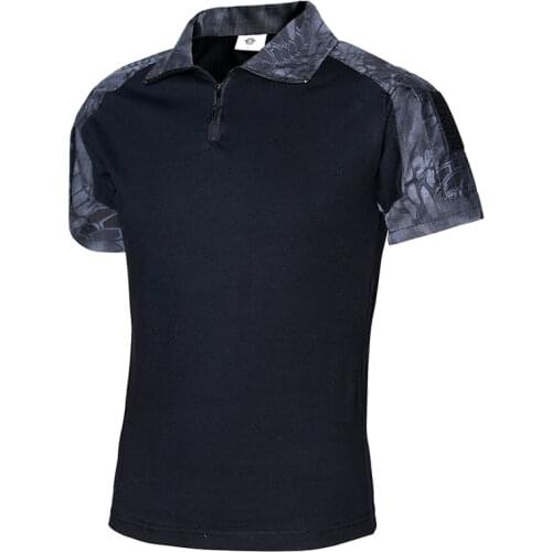 COLDKER men shirt Camouflage print men clothes 2019 modis poloshirt men casual shirt men short sleeve streetware