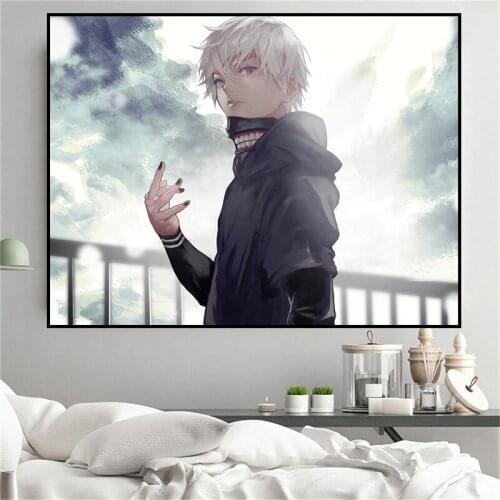 Demon Kaneki Tokyo Ghoul Anime Poster Original Design Anime Wall Art Print Scroll Poster,20 x 28 Inches,No Frame