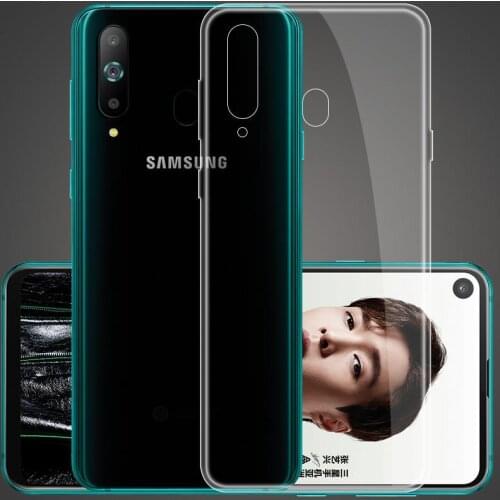 Transparent Silicone Phone Case for Samsung S21 Plus S20 S10 Note20 A70 A71 A51 S9 8 7 Back Cover Proective Capinhas Shells Capa