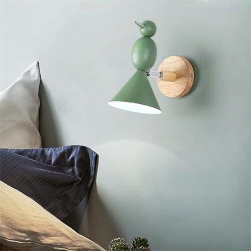 Nordic Led Wall Lamps Bird Lights Modern Bedroom Bedside Lamps Fixtures for Living Room Corridor Decor Sconces Led Wall Lights