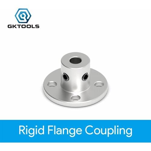 3/3.17/4/5/6/6.35/7/8/10/11/12/14mm Rigid Flange Coupling Motor Guide Shaft Coupler Connector