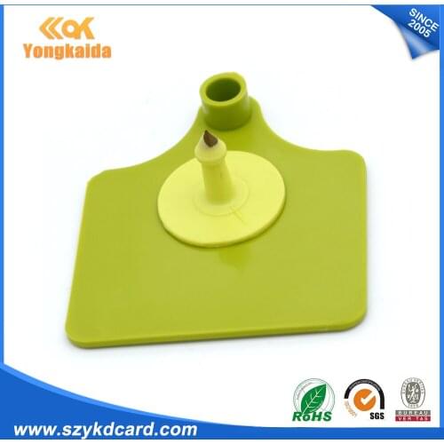 1000pcs/lot Best price and good quality impinj M4 chip 915MHZ TPU uhf RFID cow ear tag