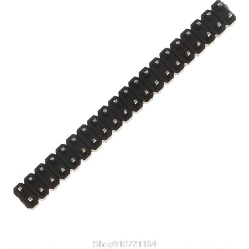 2.54mm 2x20 Pin Break-away Dual Male Header Pin for Raspberry Pi Zero GPIO O30 20 Dropshipping