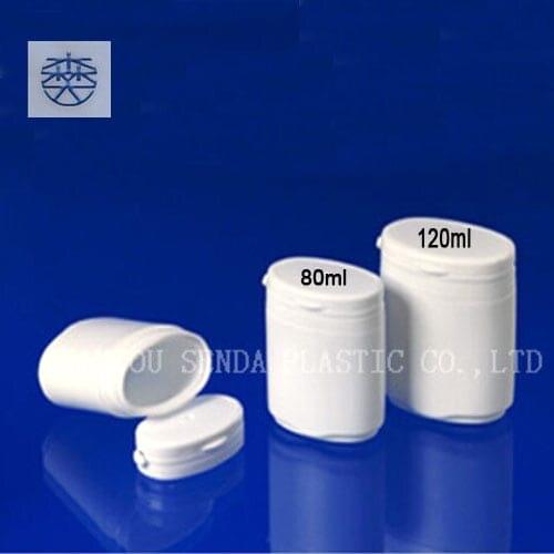 20PCS/LOT FREE SHIPPING Food Grade Plastic Bottle,80ml small bottle,HDPE plastic easy-pulling bottle