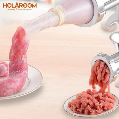 4pcs/Lot Plastic Sausage Stuffing Tools Meat Filling Funnel Sausage Stuffing Tubes Handmade Meat Casing Fillers Sausage Maker