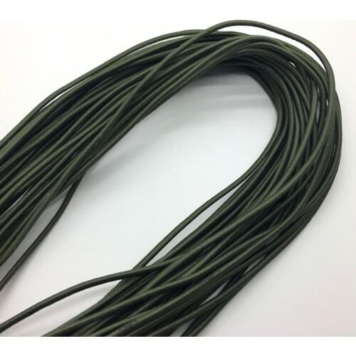5yards/lot Army green Trong Elastic Bungee Rope Shock Cord Tie Down DIY Jewelry Making Pick color