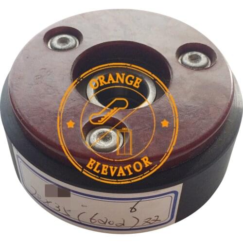 Escalator Handrail Roller OD98mm W30mm Bearing 6204RS
