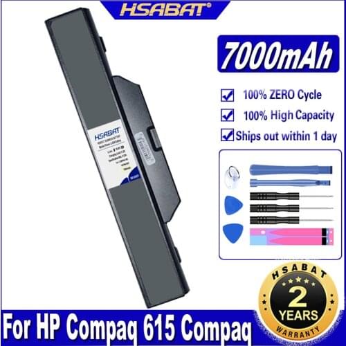 HSABAT Laptop 7000mAh Battery for HP Compaq 615 Compaq 610 Compaq 550 6720 6720s 6730 6735s 6820 6820s 6830 6830s Batteries