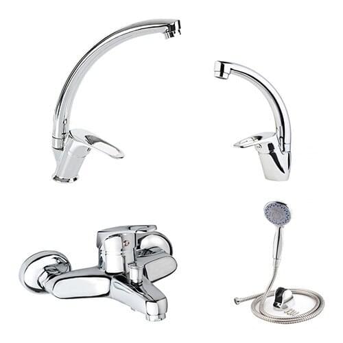 Baymera 4'lü Mix Bath Battery Set