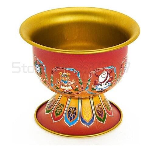 Tibetan buddha bowls Tantra talisman water purifying cups holy water cup Buddhist supplies Dharma cup bowl 8pcs/lot