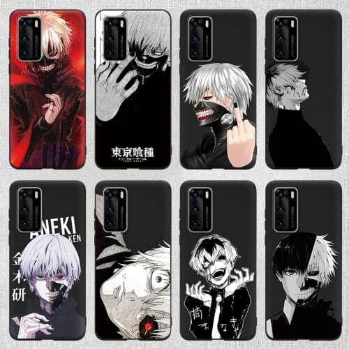 Amime Tokyo Ghoul Case For Huawei P30 P20 P40 Honor 10i 10 20 8X 9X 10X Lite E Pro P Smart Y6 Y7 Y9 2019 2020 2021 Nova 5T Funda