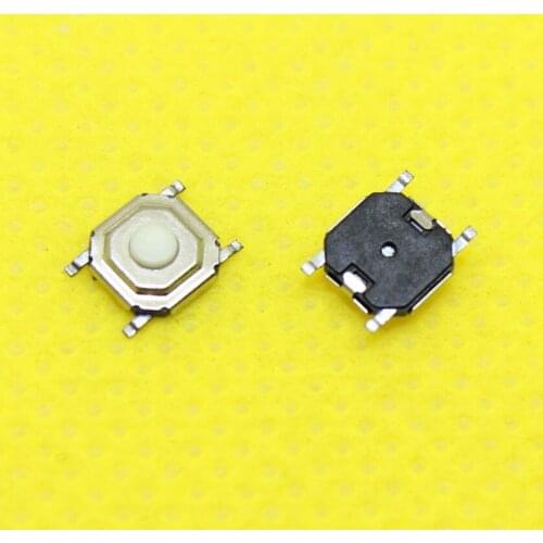 Cltgxdd AJ-021 4x4x1.7mm touch micro switch button switch Waterproof plastic head 4x4x1.7 legs patch
