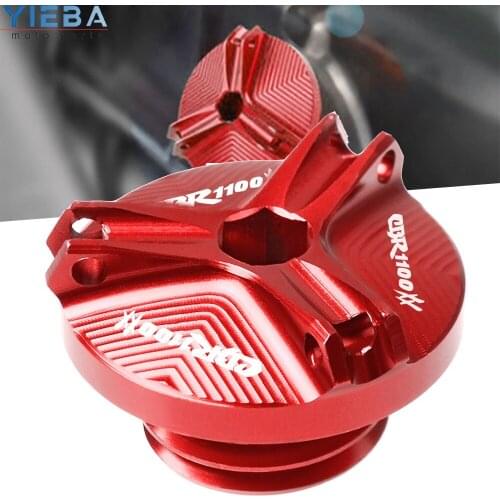 For Honda CBR1100XX CBR 1100 XX 1997-2007 2006 2008 2005 2004 2003 Motorcycle Aluminum Engine Oil Filter Cup Plug Cover screws