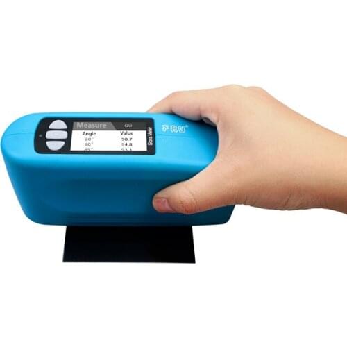 Gloss Meter Precision Three Angle Glossmeter Tester 20 60 85 Degree Range 0-2000 Can Store 50000 Testing Records 100 Prototypes