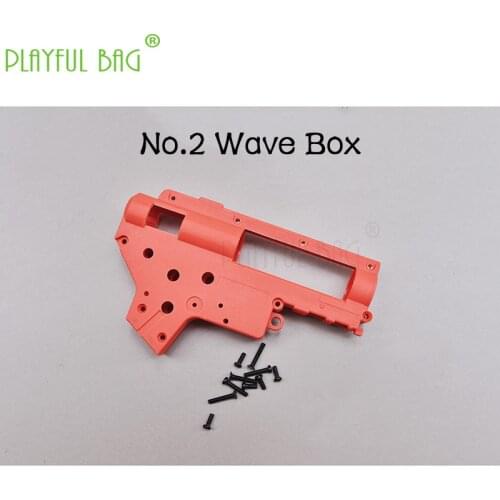 Playful bag Outdoor CS toys accessories NO.2 water bullet gun Dupont Nylon wave box shell wave box small parts NA49