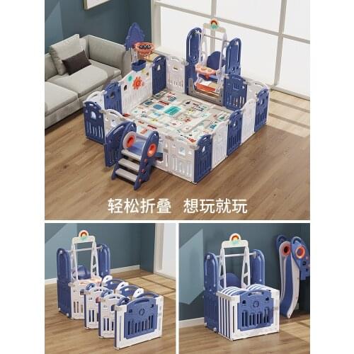 Childrens game fence, baby indoor home, babys land, upstream playground, crawling pad, fence, walking fence