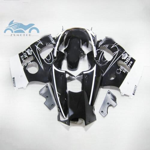 Free Custom ABS fairings kit for SUZUKI GSXR750 GSXR 600 1996-2000 SRAD sport fairing kits GSXR600 96-00 black corona bodyworks