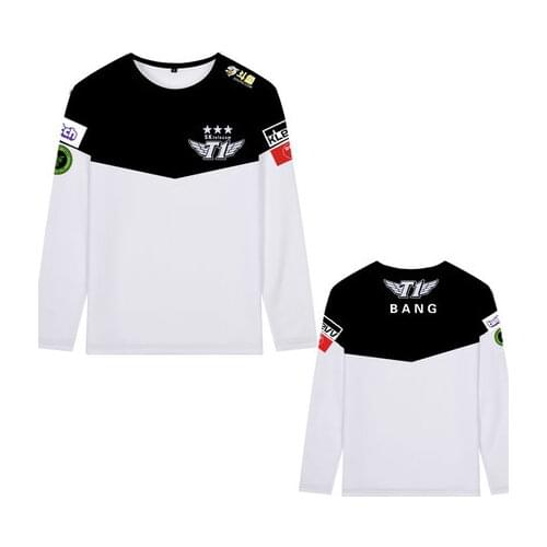 HOT Game LOL S7 Autumn Team SKT T1 Players Uniform Pullover Faker Mens t-shirt Cotton Top Tee New XXS-2XL Plus sizes
