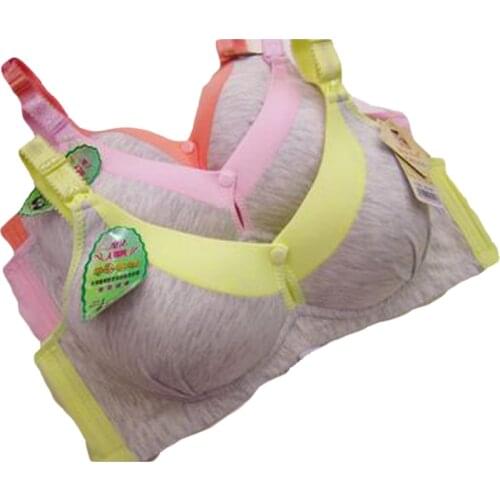 NEW cotton Comfortable bra without steel ring maternity bra feeding bra breastfeeding bra Underwear for pregnant women T0219