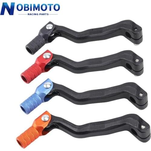 Universal Motorcycle CNC Aluminum Folding Gear Shift Lever For NC CB 150 250 300 450 250S ATV Dirt Bike MX Motocross Enduro