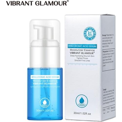 VIBRANT GLAMOUR Hyaluronic Acid Serum Moisturizing Nourishing Repairing Remove Fine Lines Anti-Aging Anti-Wrinkle Deep Face Care