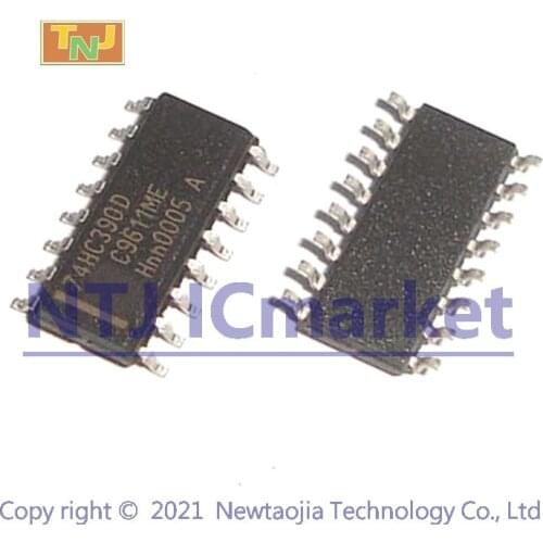 10 PCS 74HC390D SOP-16 74HC390 HC390 SMD Dual decade ripple counter IC CHIP