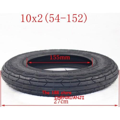 10x2 tyre for mini scooter with butyl inner tube good quality/Pneu 54-152 model/Free Shipping/6" rim tyre model