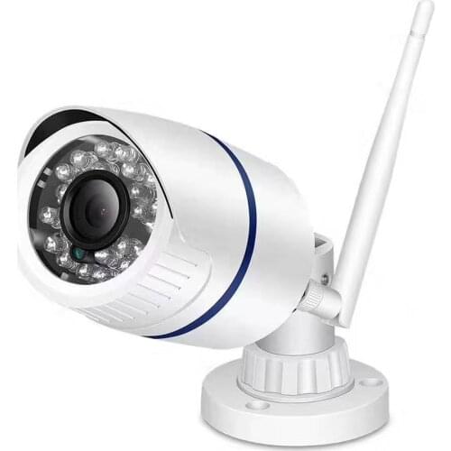 2MP 1080P 24LED Night Vision Wireless Intercom Alarm IP Bullet Camera